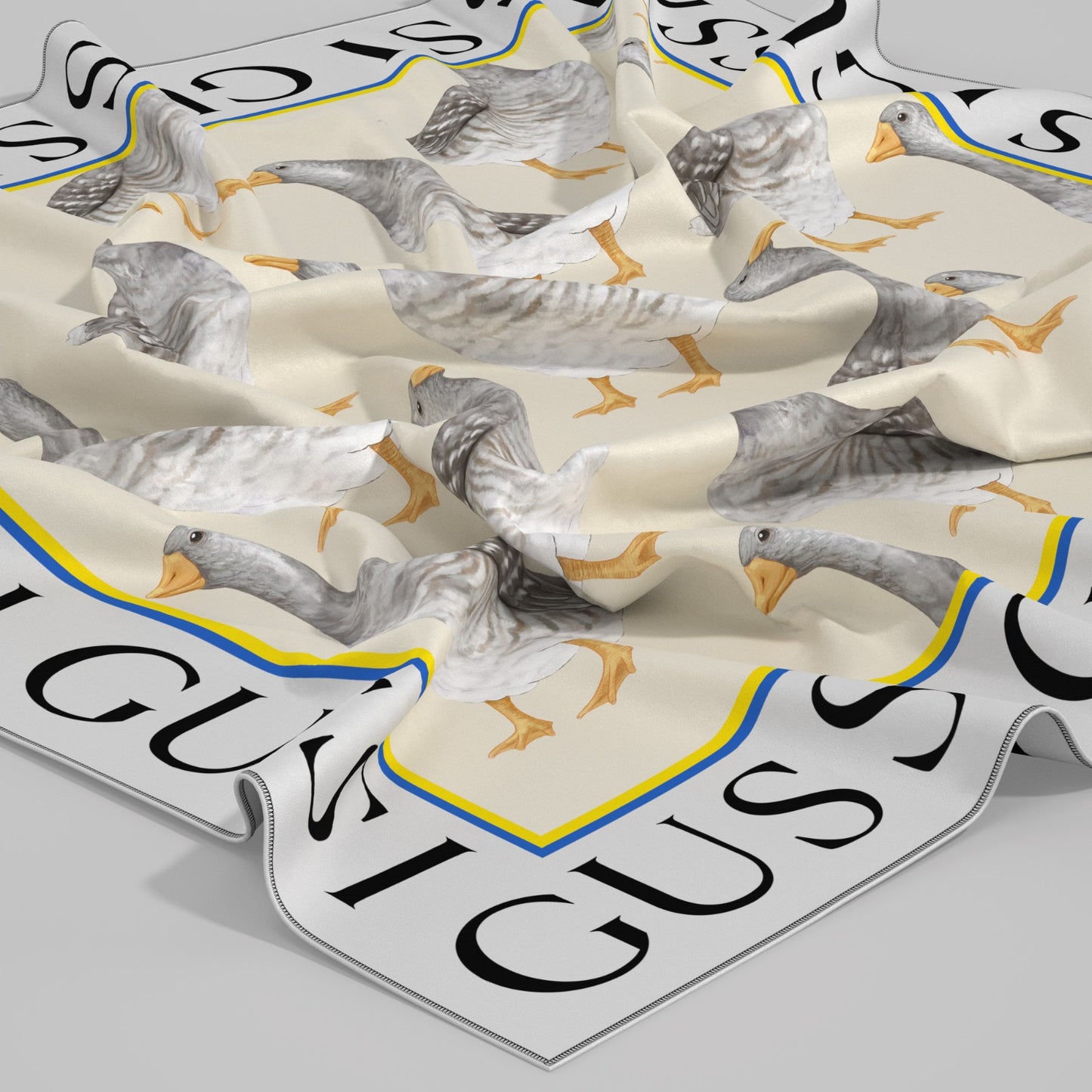 OVERSIZED SILK SCARF