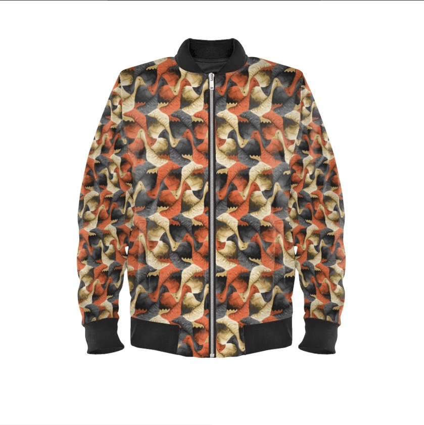 GUSSI ladies bomber jacket, front