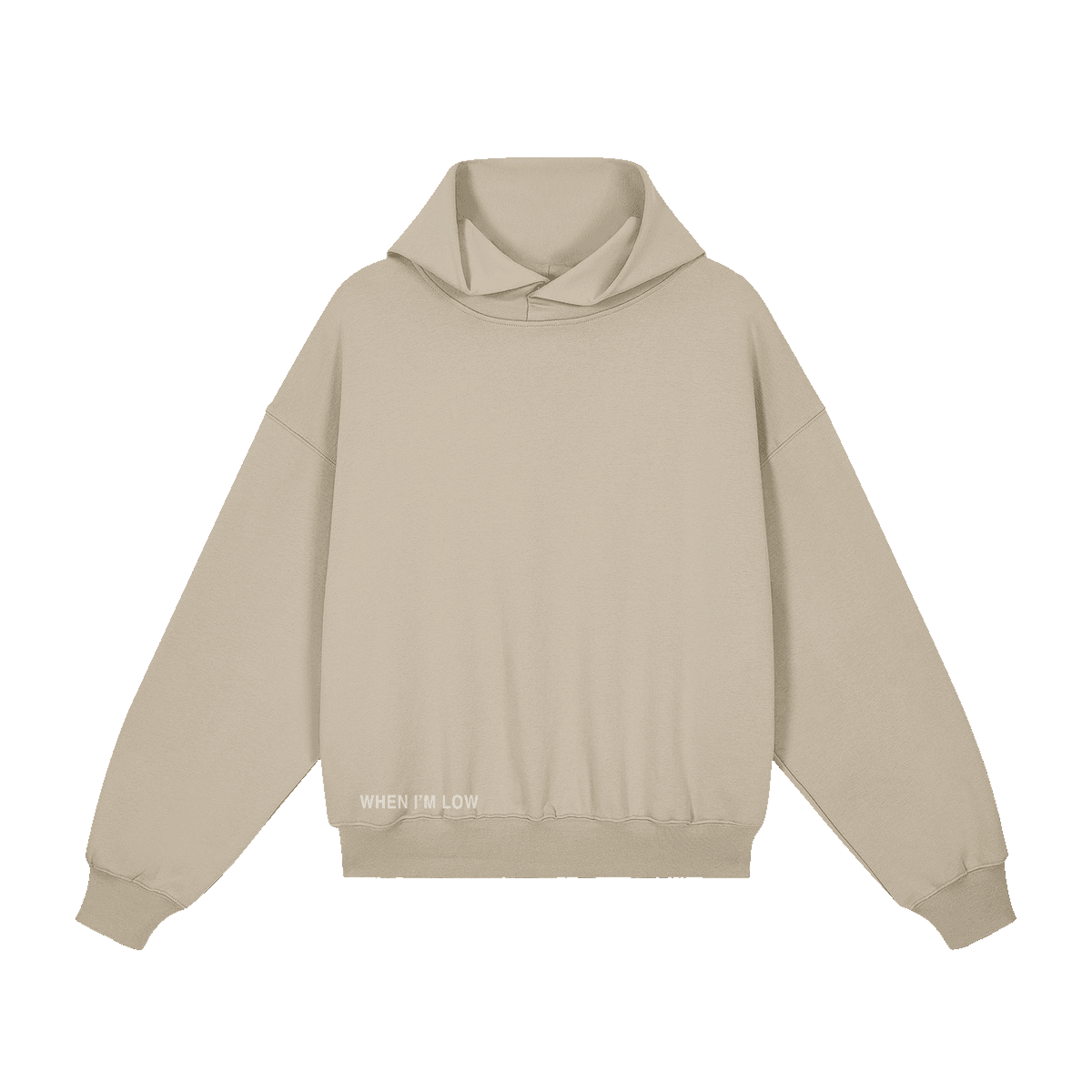 GUSSI When I’m Low hoodie in sand