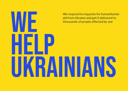 WE HELP UKRAINIANS